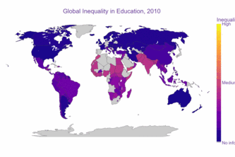 Inequality of Education with Respect to Geopolitics
