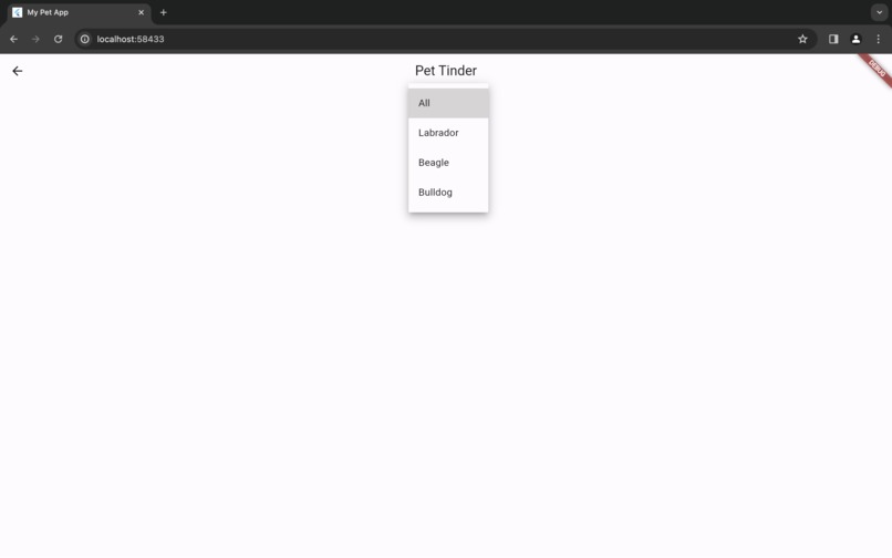 Pet App – screenshot 6