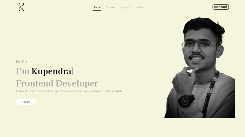 My-Portfolio – screenshot 1