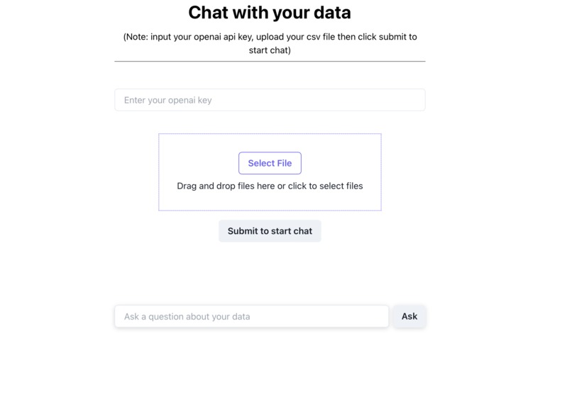 DataChat – screenshot 1