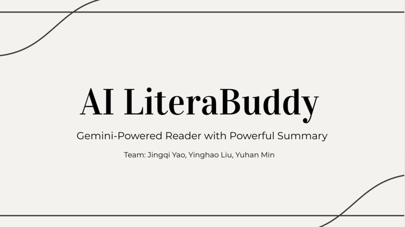 AI LiteraBuddy – screenshot 1