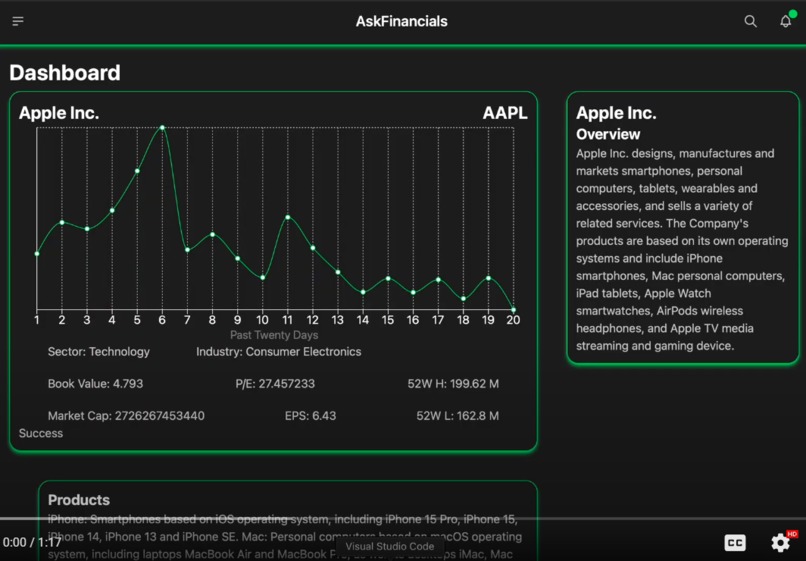 AskFinancials – screenshot 4