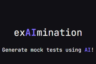exAImination
