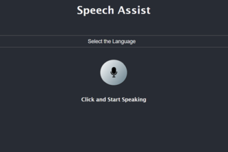 Speech Assist